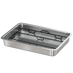 Dog Potty Tray Stainless Steel For Small And Medium Dogs, Dog Training Tray For Porch, Bathroom, Balcony